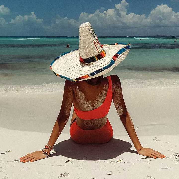 Dame En-Skulder Højskåret Bikini Sæt Stilla 1750839581