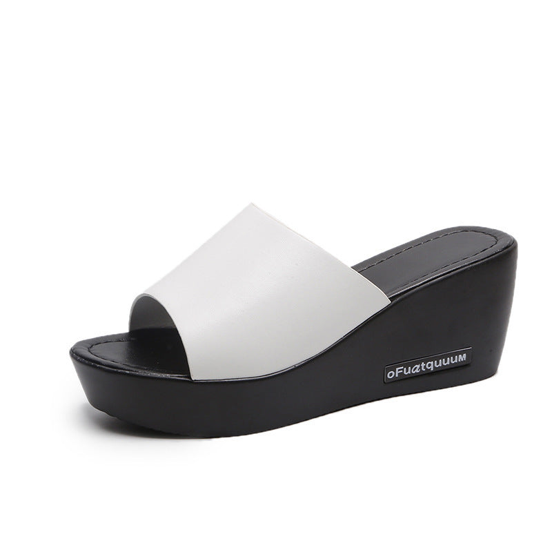 Dame Wedge-sandaler med behageligt indlæg og trendy snit Stilla