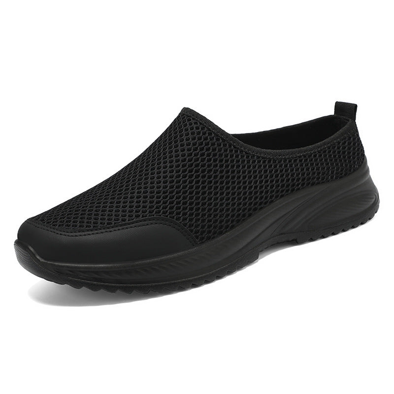 Dame Åndbare Slip-On Walking Sneakers med Textureret Overdel Stilla