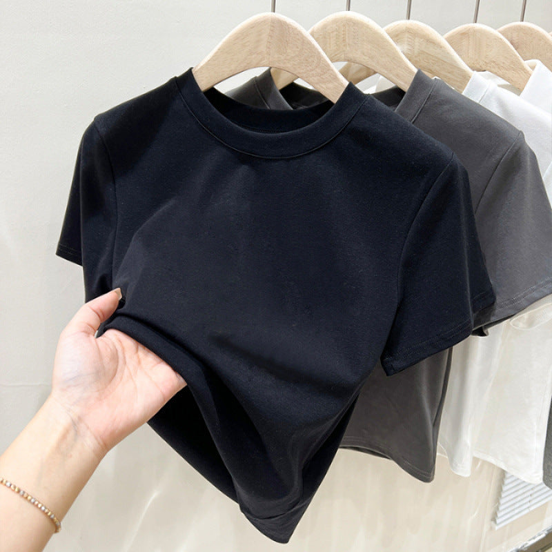 Herrer Klassisk Crew Neck Fritid T-shirt Stilla