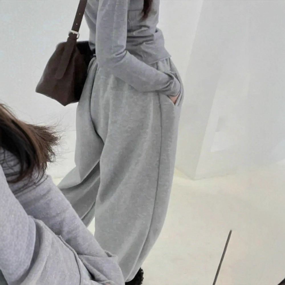 Dame komfortable Sweatpants med elastisk linning og afslappet pasform Skovae