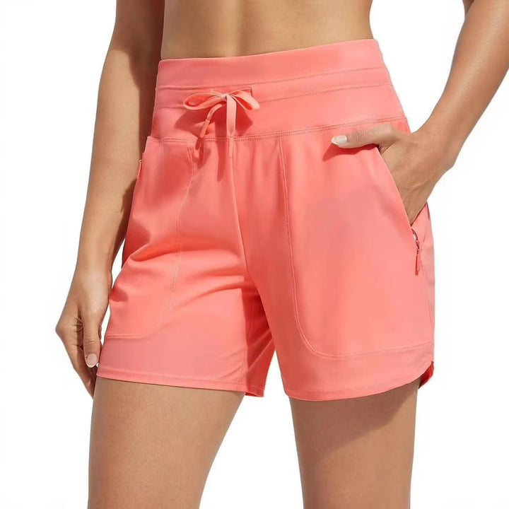 Kvinder High-Performance Active Shorts med justerbar talje Stilla