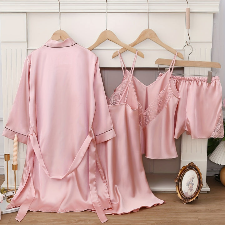 Femme Luxe Satin Lounge sæt Stilla