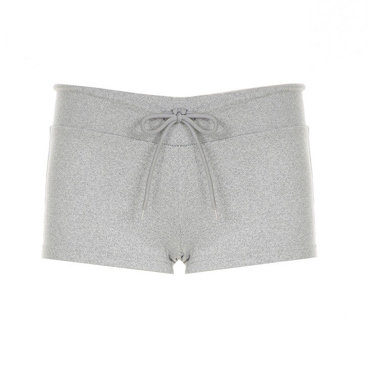 Dame Sporty shorts med stjernemønster og elastisk bånd Skovae