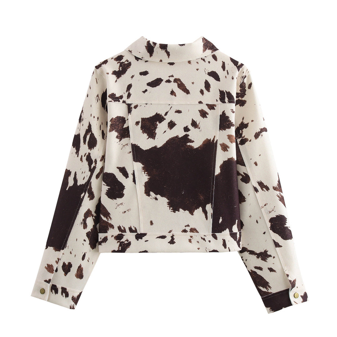 Femme Trendy Kødflekket Denim Jakke Stilla