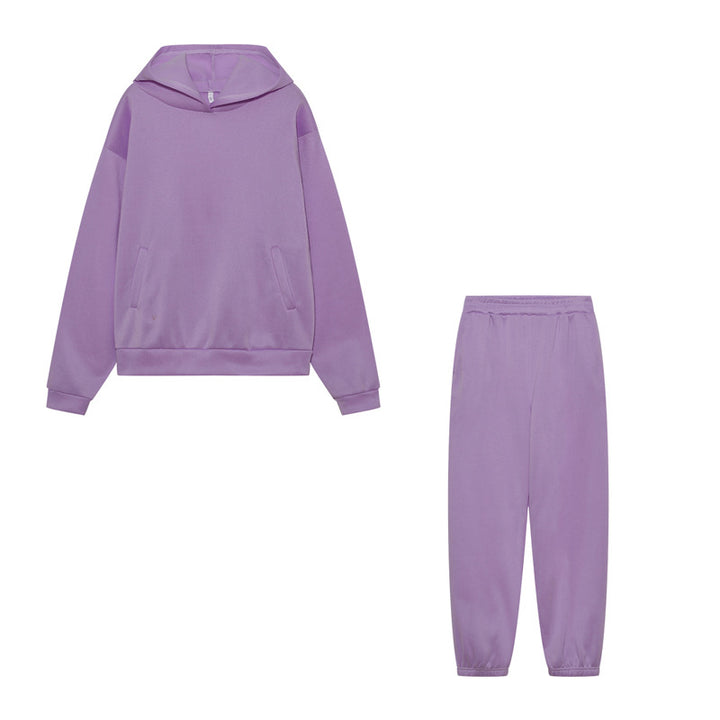 Kvinders sporty hoodie og joggingbukser sæt Stilla