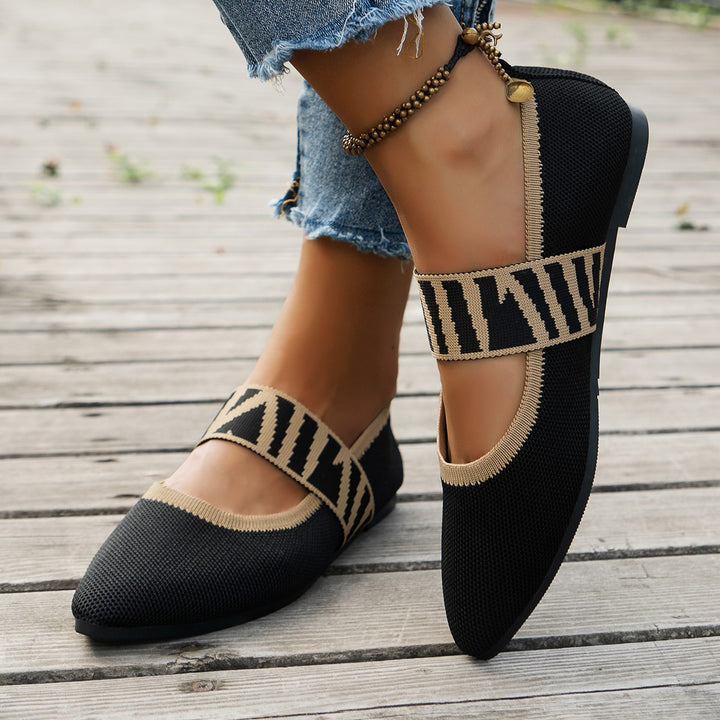 Damer elegante Sling-Ballerinas med komfortabel bandage Stilla