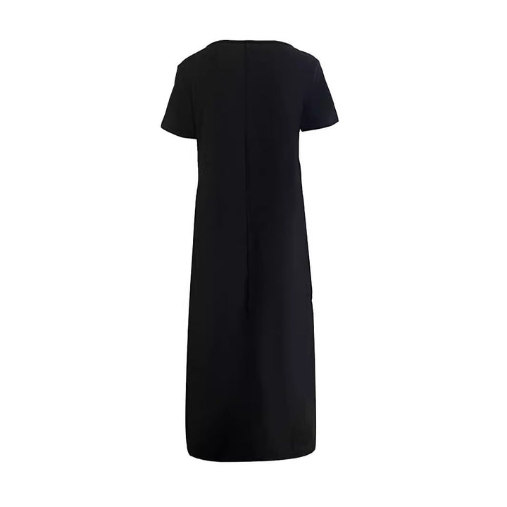 Damer Casual Maxikjole med Statement-Print Stilla