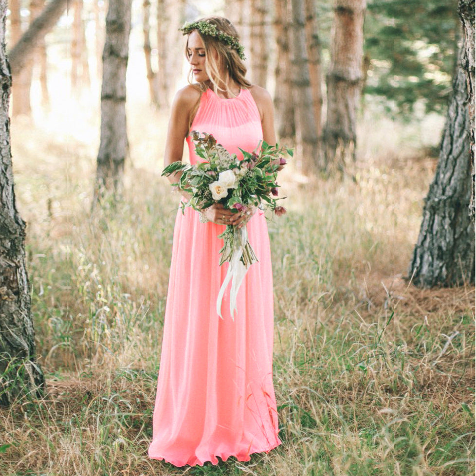 Elegant chiffon brudekjole til damer Stilla