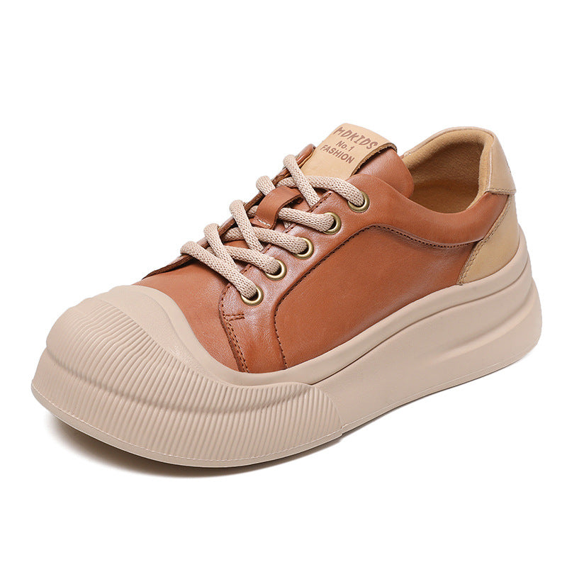 Dame Chunky Sole Mode Sneakers Stilla