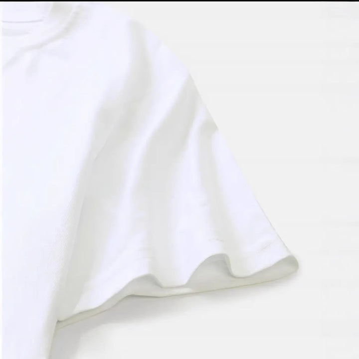 Dame T-shirt med kreativt Coffee Club design Stilla