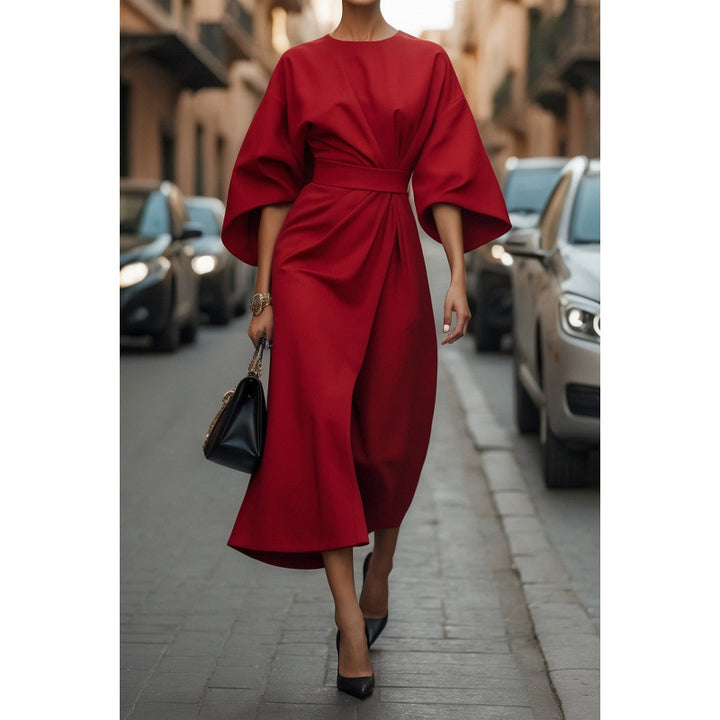 Dame Elegant Maxi Kjole Stilla