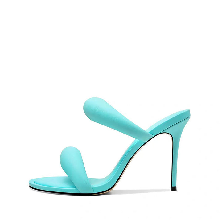 Femme Stilfulde Høje Hæle Slide Sandaler Stilla