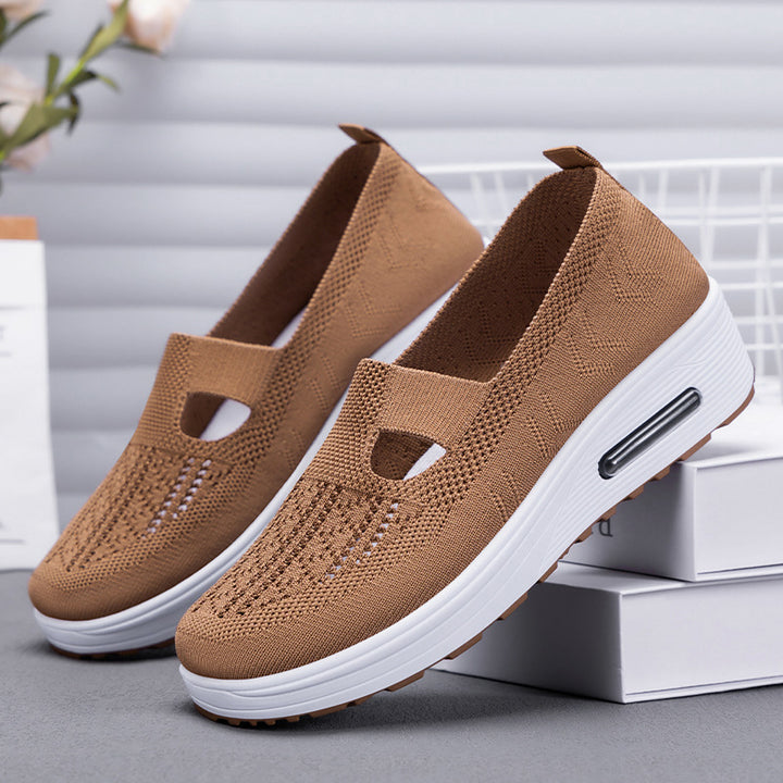 Dame Luftige og komfortable Slip-On Sneakers Stilla