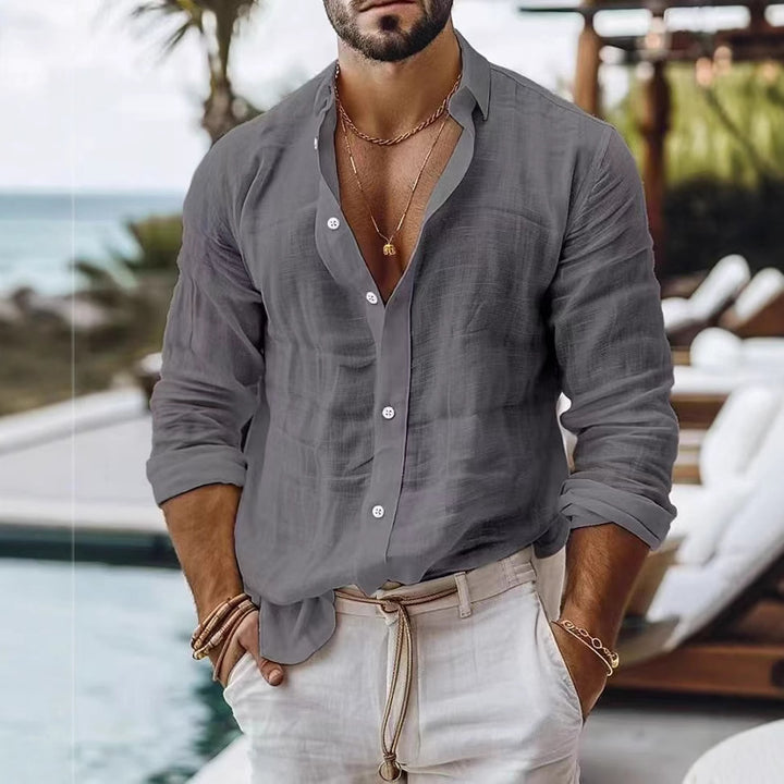 Herrer Let Sommerbluse Stilla