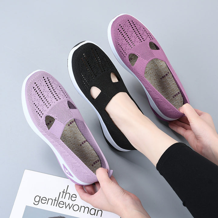 Femme Åndbare Slip-On Sneakers Stilla