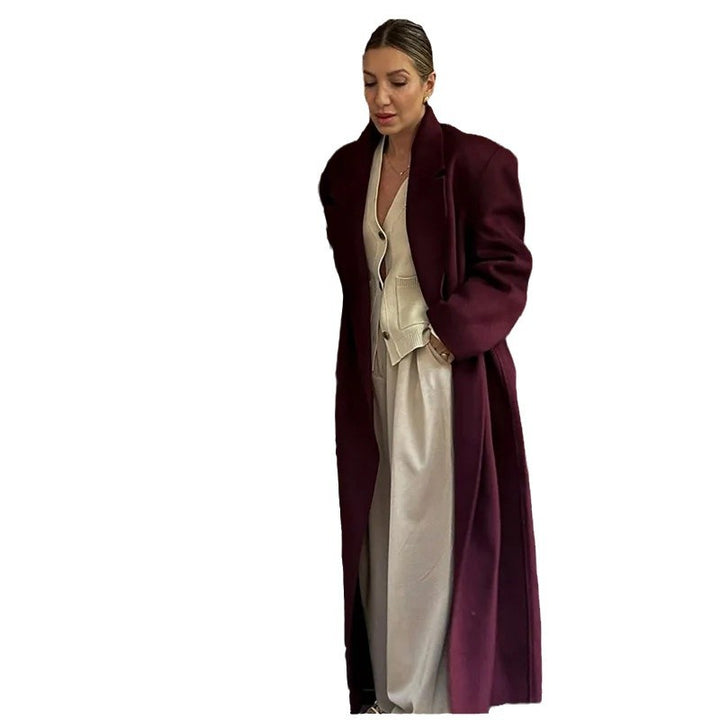 Kvinders fashionable oversized frakke Stilla