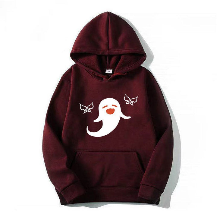 Dame Hoodie med Legende Spøgelse Design Skovae