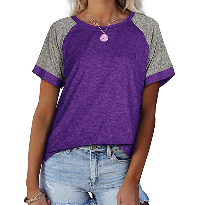 Dame Sporty fritids-T-shirt med stilfulde raglanærmer Stilla