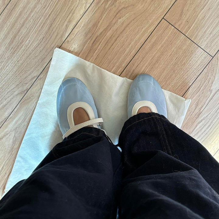 Dame Elegant Velcro Mary Jane Sko Stilla