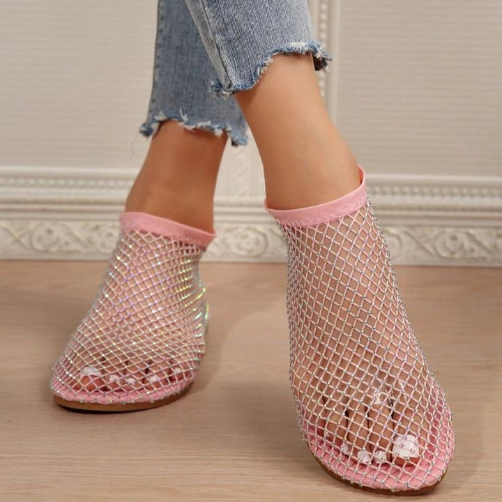 Dame net sandaler Stilla