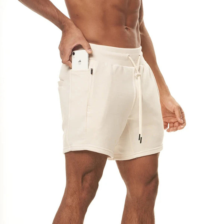 Herre sporty shorts med praktiske sidelommer og justerbart bånd Stilla