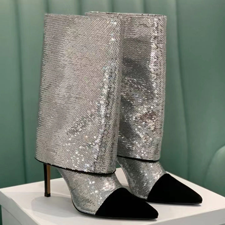 Dame Fashion-Forward Stiletto Støvler Stilla