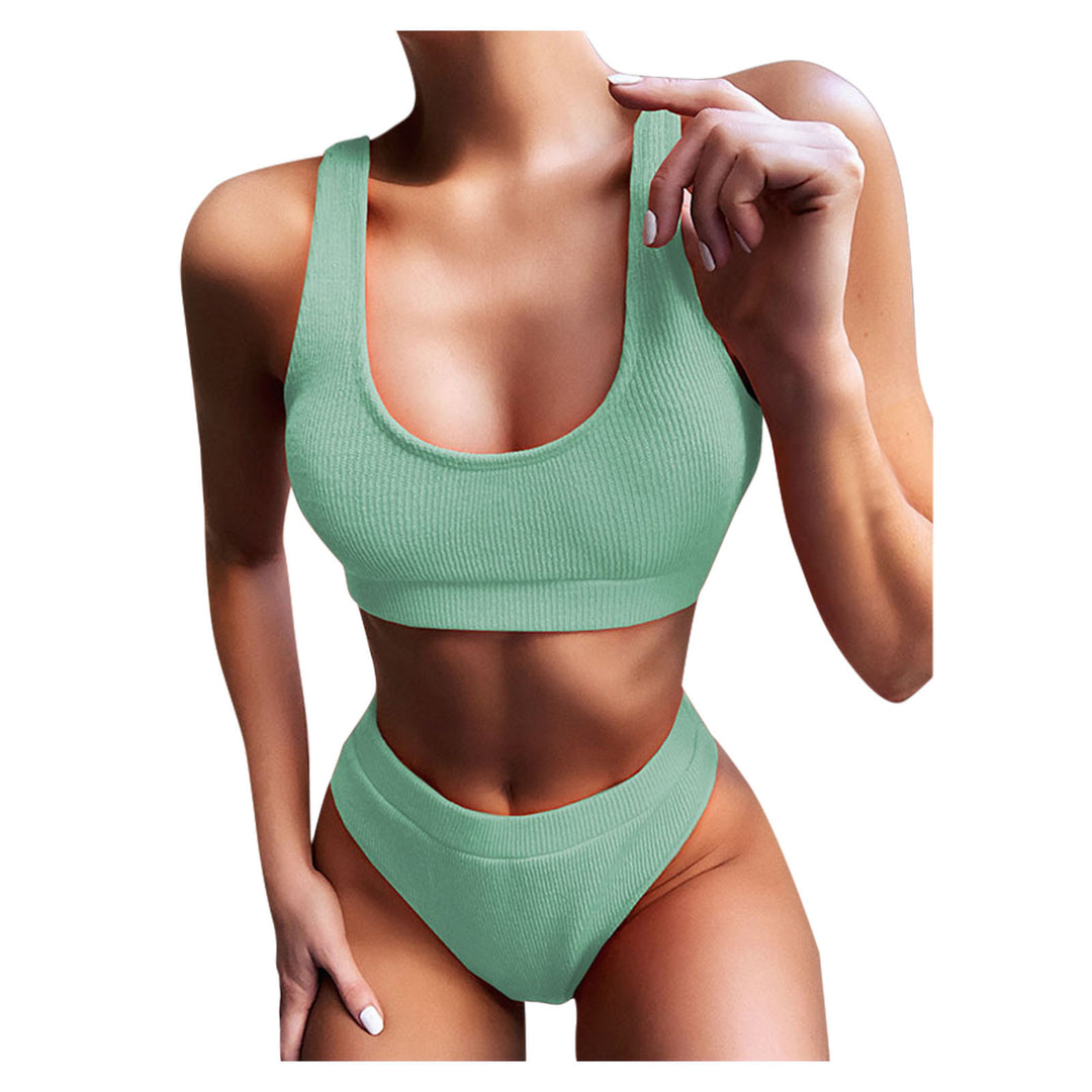 Dame Rip-High-Cut Bikini Set Stilla