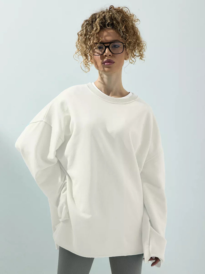 Kvindernes oversized langærmet skjorte Skovae