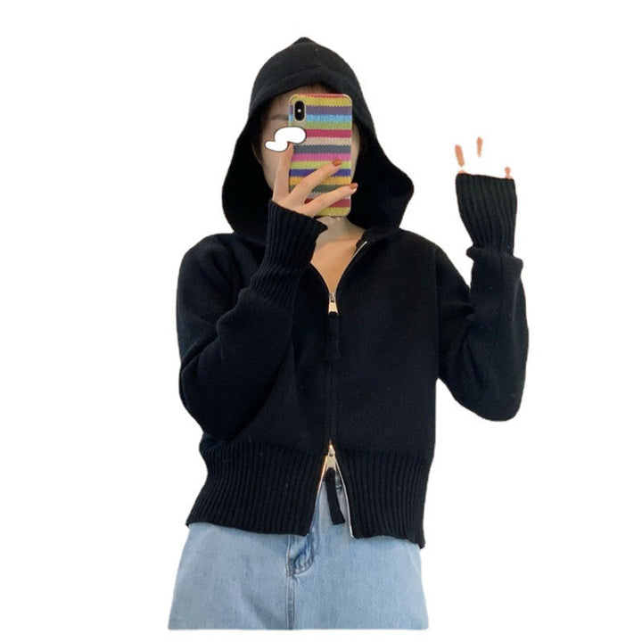 Kvinders hoodie med moderne lynlås og skræddersyet pasform Stilla