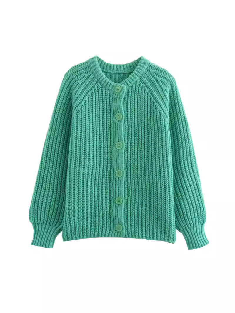 Femme Chunky Strikcardigan Stilla