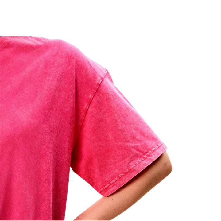 Dame T-shirt med unikt Mickey Mouse motiv Stilla