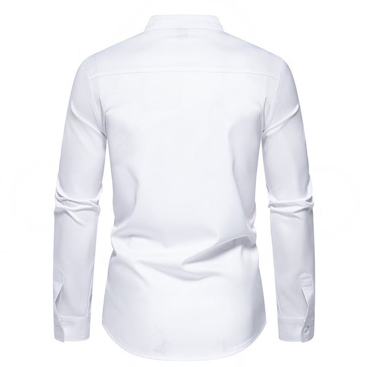 Herre Stilfuld Abstrakt Mønster Button-Up Skjorte Stilla