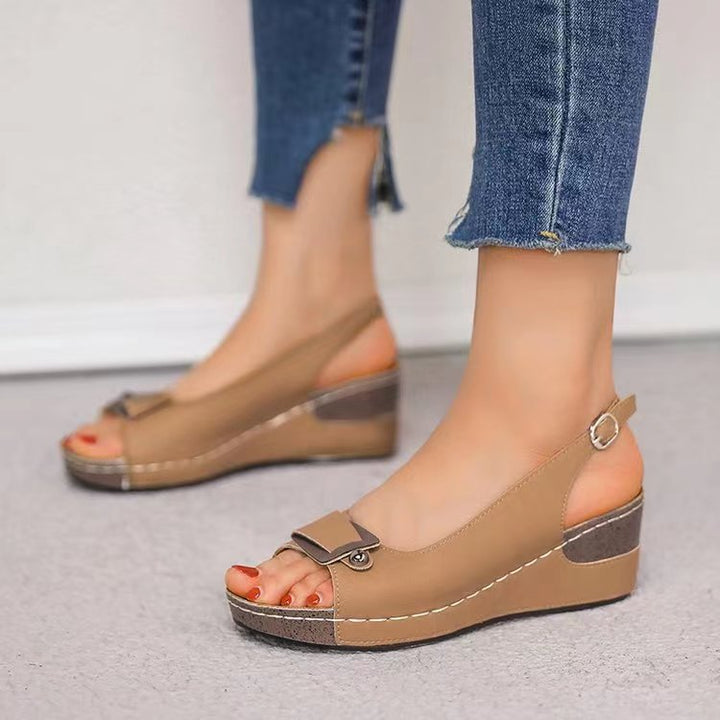 Dame Wedge-sandaler Stilla