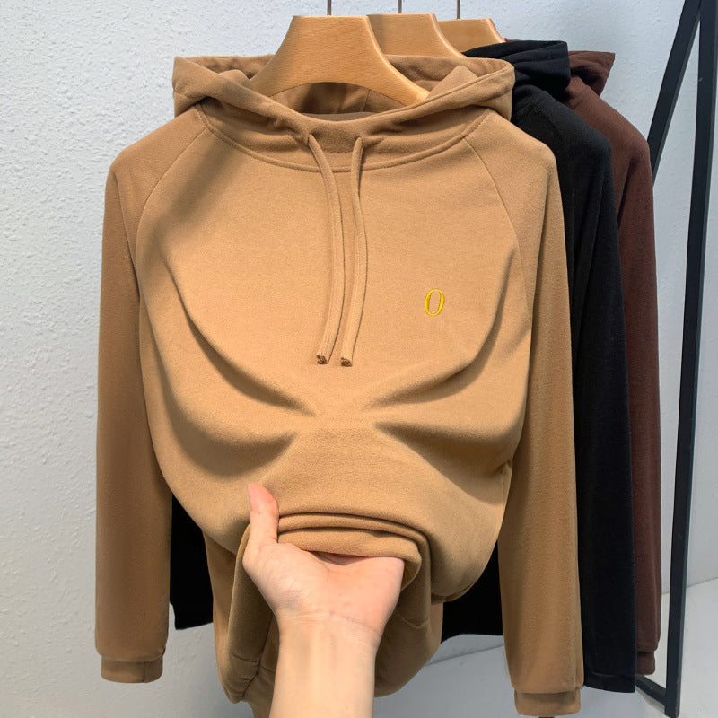 Dame Hoodie i blødt fleece med hætte og afslappet pasform Stilla