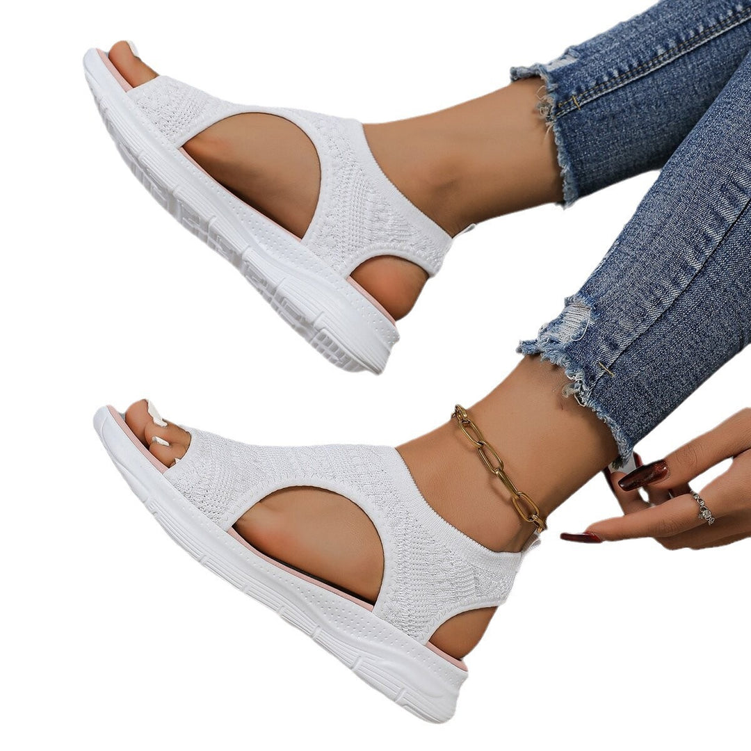 Dame Sportlige Sandaler med elastisk overdel og skridsikker sål Stilla