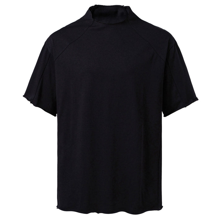 Herrer Højkrave Fritid T-Shirt Stilla