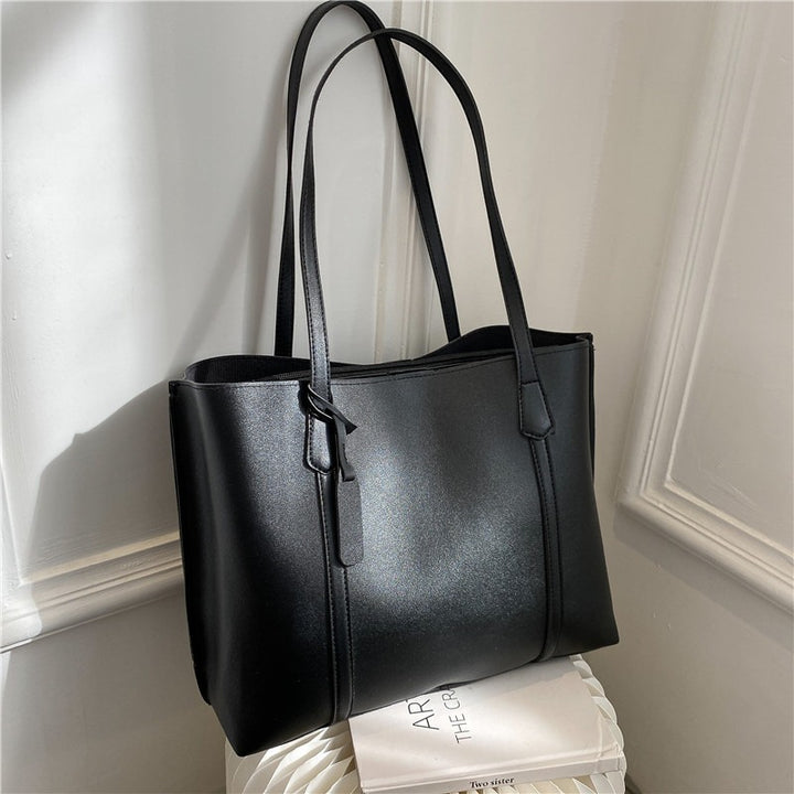 Femme Premium Vegansk Læder Tote Bag Stilla