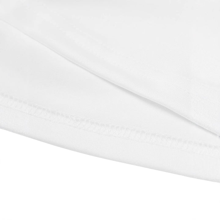 Dame Crop-Shirt med tropisk motiv og tætsiddende snit Skovae