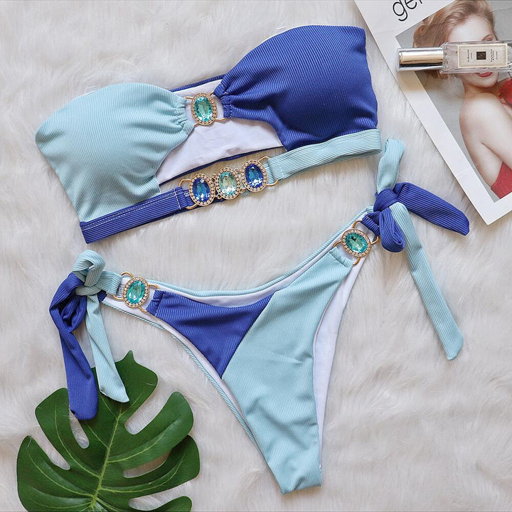 Dame mode to-delt bikini sæt Stilla