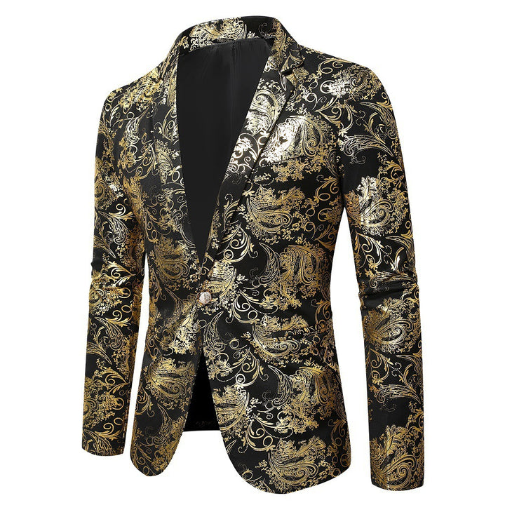 Herrer Ornate Moderne Skræddersyet Blazer Stilla