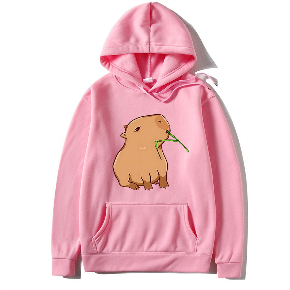 Kvinders hoodie med legende dyremotiv Skovae