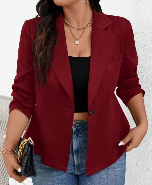 Dame Elegant og behagelig blazer med moderne snit Stilla