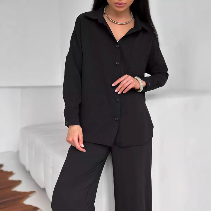 Dame afslappet oversized skjortejakke med fint stof Stilla
