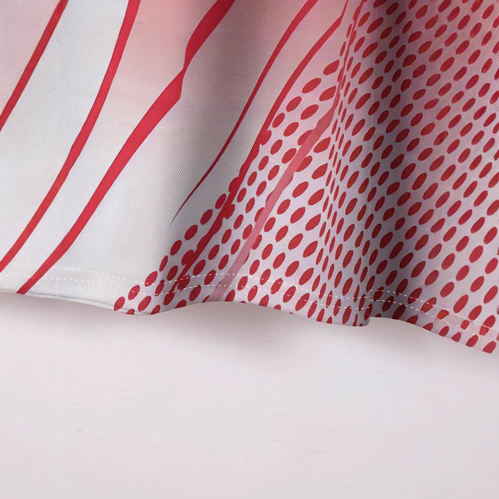 Herrer funktionspoloshirt med dynamisk grafikdesign Stilla