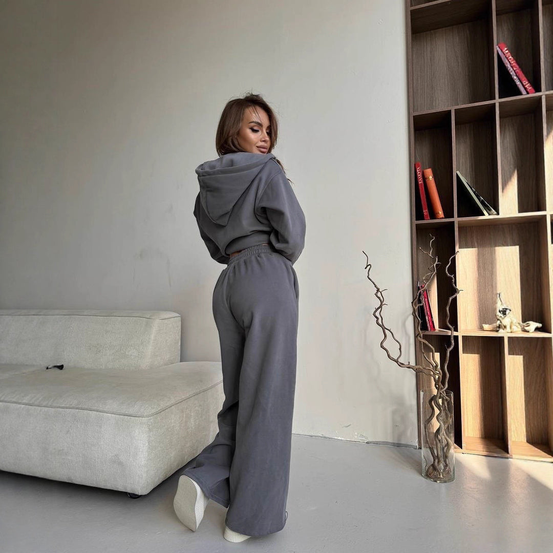 Dame afslappet hoodie jumpsuit Stilla