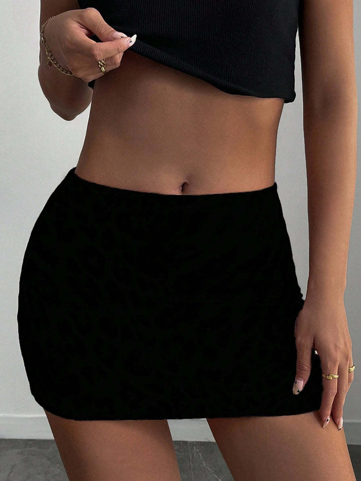 Damer Bikiniskørt med elegant drapering Skovae