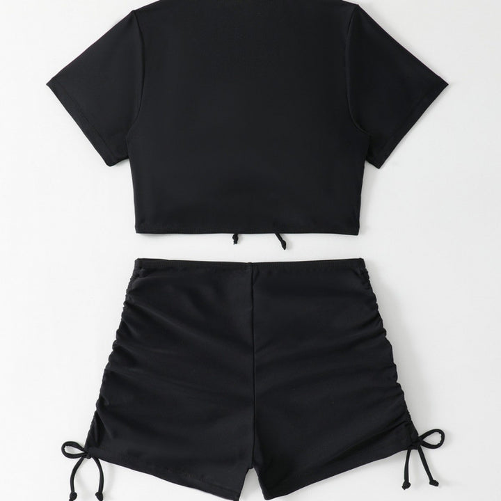Dame Sport-Bikini-Sæt med raffinerede knude-detaljer Stilla