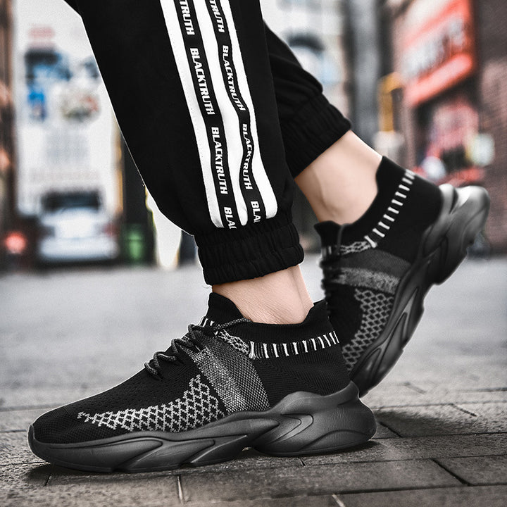 Herrer Åndbar Strik Løbe Sneakers Stilla