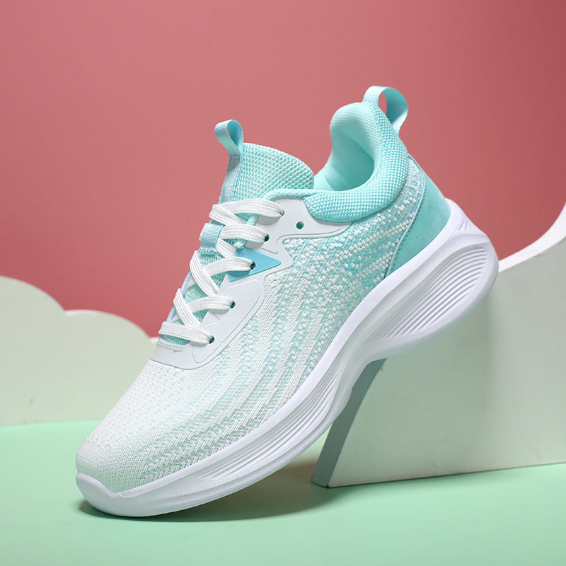 Dame Lettere Åndbare Løbesneakers med Polstret Indersål Stilla